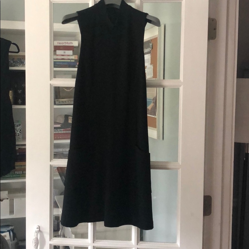 WORN ONCE! Theory Black Dress with Pockets Size 2
